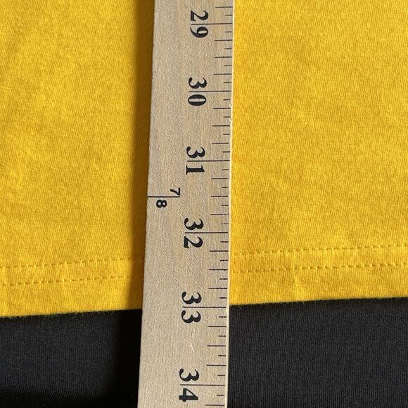 Fanatics Green Bay Packers Logo Shirt 3X Cotton Yellow Football NFL Cheesehead - Picture 8 of 8